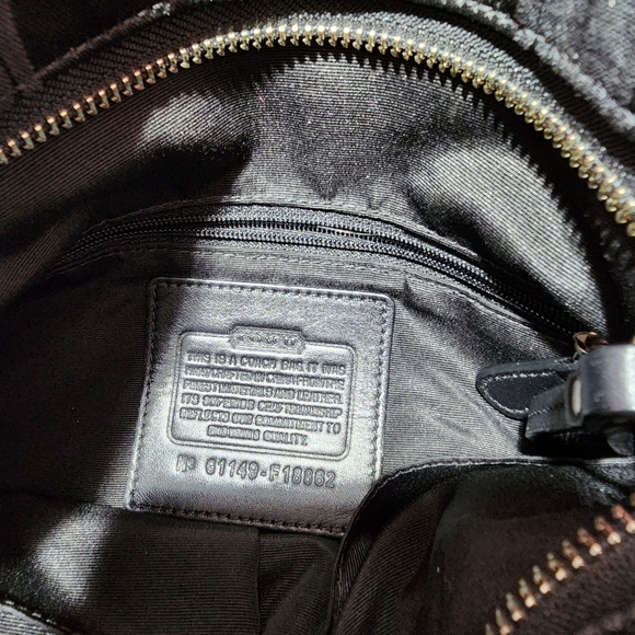 NUC Authentic Coach shoulder or crossbody bag - Picture 5 of 15